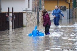 Allagamenti nel fucino per il maltempo