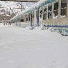 Treni bloccati dalla neve tra Tagliacozzo e Carsoli (1)