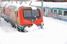 Treni bloccati dalla neve tra Tagliacozzo e Carsoli (6)