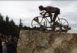 Inaugurazione e intitolazione al ciclista Vito Taccone di Avezzano un monumento (25)