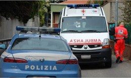 Polizia e 118 intervento