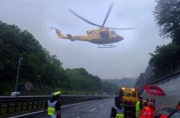 Incidente polizia autostrada 2