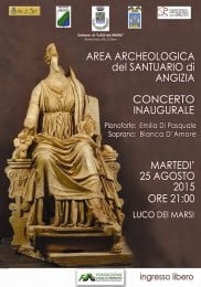 Concerto Luco dei Marsi Sito Archeologico di Angizia