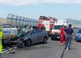 incidente autostrada Avezzano postrada