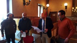 Maurizio Di Marco Testa, Gabriele Venturini, Antonio Silvagni e Maurizio Sacchetto