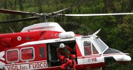 elicottero elisoccorso vigili del fuoco