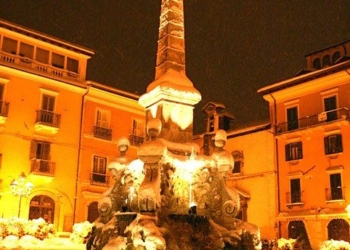 Tagliacozzo, Piazza Obelisco