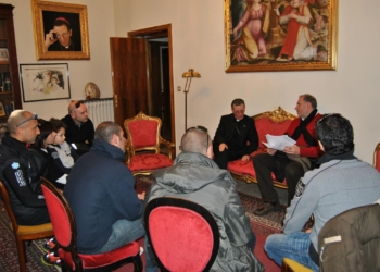 Incontro vescovo Micron