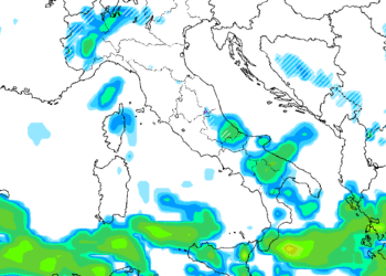 Il modello GFS lascia vedere la possibilità di fenomeni nella serata di Lunedì 28, che potranno essere nevose lungo i rilievi della Marsica orientale e nella zona del Parco Nazionale D'Abuzzo, al di sopra dei 600m