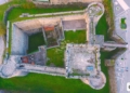 Castello di Ortucchio dall'alto - Foto di DroneDM https://www.facebook.com/droneDM/