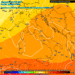 In figura il modello GFS, mostra la situazione ad 500hpa sul territorio Italiano. Buoni valori di geopotenziale e quindi bel tempo e clima primaverile