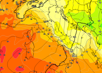 In figura la situazione ad 850 hpa prevista da GFS per Domenica mattina. Clima fresco sulla Marsica, rispetto ai giorni scorsi, ma in un contesto buono