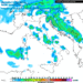 In figura si nota la possibilità di tempo instabile con la possibilità di precipitazioni nel primo pomeriggio sul settore Marsicano