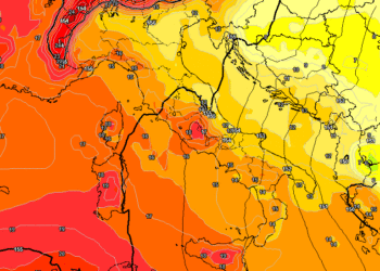 Spireranno delle correnti da nord-est come mostra il modello GFS , ma i valori ad 850 hpa saranno all'insegna del caldo, con valori tra i 17 ed i 18 °c tra il Carseolano e la Marsica