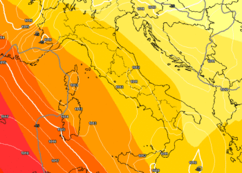 In figura la situazione a 500hpa sull'Italia nella giornata di Domenica. Tempo discreto sulla Marsica, ma tutto sommato non male e non freddo. Venti da sud-ovest.