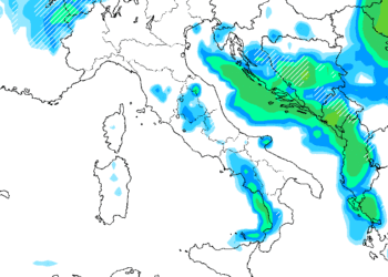 La situazione delle precipitazioni nella mattinata di Pasqua. Sulla Marsica ancora sarà possibile qualche rovescio, ma nulla di che. Meglio la giornata di Pasquetta.