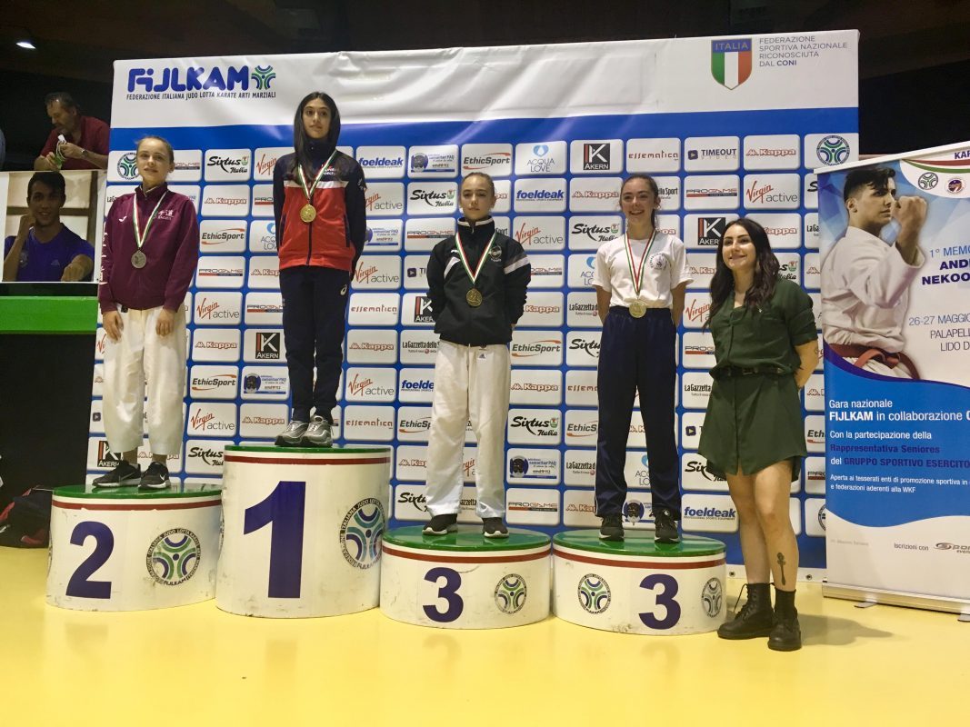 La Karate Doschi di Avezzano ottiene l’oro al primo memorial Andrea