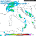 In figura la situazione delle precipitazioni in Italia prevista d aGFS per il pomeriggio di Domenica 12. Non saranno esclusi anche su alcune zone del territorio Marsicano.