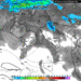 La situazione nella copertura nuvolosa e delle precipitazioni, nonchè dei valori della pressione atmosferica sulla nostra penisola Domenica 23. Si nota tuttavia una situazione discreta sulle zone della Marsica, con cielo tutt'al più nuvoloso, ma nulla di che.