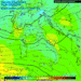 Ecco la situazione ad 850 hpa prevista per Domenica 27. Sul territorio marsicano, sarà una giornata non molto fredda, con cielo tendente al nuvoloso ove non sarà escluso qualche fenomeno in serata.