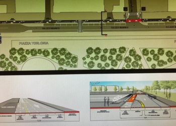 pista ciclabile lavori