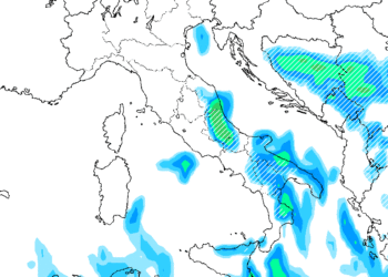 La situazione per il pomeriggio di Sabato 28, che vede delle precipitazioni nevose sulla Marsica orientale e venti da nord est.