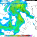 La possibile situazione per la sera-notte di Lunedì 2 Marzo. Forti precipitazioni su tutto il territorio marsicano.