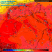 Ad 850 hpa, la situazione appare questa sulla nostra penisola nelle ore del primo pomeriggio di Mercoledì 29. Caldo in aumento e cielo poco nuvoloso su tutta la Marsica.