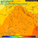 I geopotenziali previsti per Domenica 20 Dicembre sull'Italia. Tempo quindi anticiclonico anche sul territorio marsicano. Brinate al mattino e possibilità di banchi di nebbia nel Fucino e nelle vallate minori.