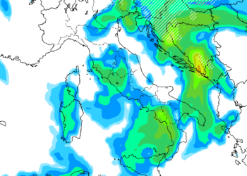 Possibilità di piogge e nevicate in quota oltre i 1300m nell'area marsicana, nella giornata di Domenica 31. Venti da ovest.