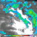 La possibile situazione secondo GFS per le ore 17:00 di Lunedì 2 Maggio. Piogge e rovesci su tutta l'area marsicana. Non freddo.