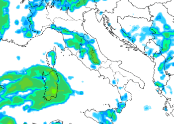 Saranno varie le possibilità di fenomeni a carattere di rovescio nell'area marsicana in questa settimana. Qui siamo a Mercoledì sera.