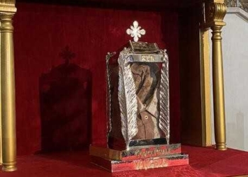 In una Agrigento blindata, tra le polemiche dei cittadini che lamentano la privazione della libertà di spostarsi, sta per iniziare in cattedrale  la
cerimonia di beatificazione di Rosario Livatino, il magistrato ucciso dalla mafia il 21 settembre del 1990, proclamato beato in odium fidei, 9 MAGGIO 2021. ANSA/UFFICIO STAMPA ARCIDIOCESI DI AGRIGENTO +++ NO SALES, EDITORIAL USE ONLY +++