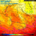 La possibile situazione ad 850 hpa prevista da GFS nella serata di Mercoledì 26 luglio. Sarà possibile un calo anche sensibile della colonnina di mercurio, in un contesto tra variabile e nuvoloso, con dei locali rovesci