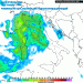 Nella figura la situazione vista da GFS Martedì 27 Febbraio alle ore 01:00. Possibilità di fenomeni moderati su tutta l'area marsicana, non freddo (+3/+6°c ad 850 hpa).