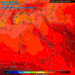 La situazione ad 850 hpa prevista da GFS per Martedì 16 Luglio. Caldo e cielo poco nuvoloso su tutto il territorio marsicano.