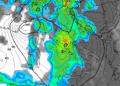 La giornata di Lunedì 9, sembra che vorrà aprirsi con diffusi rovesci, anche forti in qualche caso sul territorio marsicano