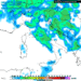 La situazione secondo GFS per le ore 14:00 per Mercoledì 21 Maggio. Piogge moderate su tutta l'area marsicana
