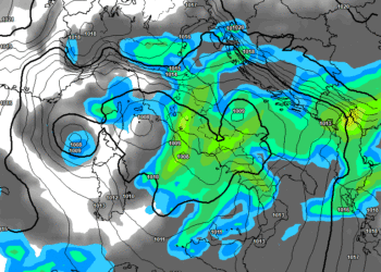 La situazione delle precipitazioni alle ore 13:00 di Martedì 18 Novembre. Sulla Marsica, piogge moderate ovunque
