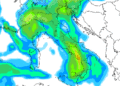 La situazione relativa alle precipitazioni per le ore 16:00 di Mercoledì 4 Febbraio. Sulla Marsica, fenomeni alquanto moderati con delle nevicate oltre i 1400 m circa