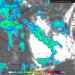 La situazione vista dal modello americano GFS per le ore 16:00 di Martedì 10 Marzo. Piogge e diffusa instabilità