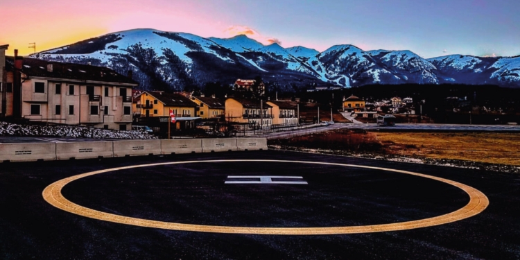 Inaugurazione Elisupeficie A3