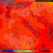In figura la situazione ad 850 hpa prevista da GFS per le ore 14:00 di Mercoledì 29 Luglio. Valori fino a +26°c alla quota di circa 1500 m in libera atmosfera